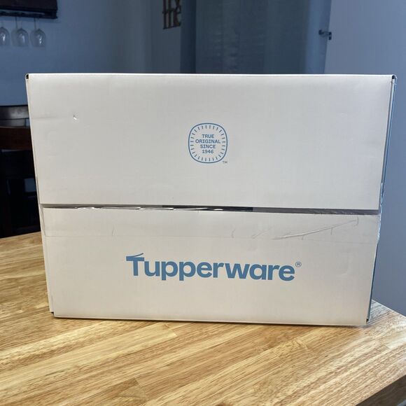 Tupperware Heritage Collection 32 Pc Food Storage Set 16 Pastel Containers New - Picture 5 of 6